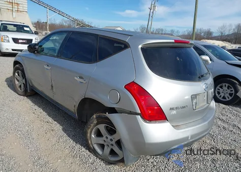 2005 Nissan Murano Sl из США, поврежденный, VIN JN8AZ08W95W405012